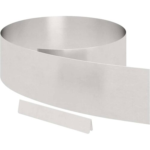 vidaXL Robovi trave srebrna 450 x 0.05 x 15 cm Nerjaveče jeklo, (5000157922) Cene