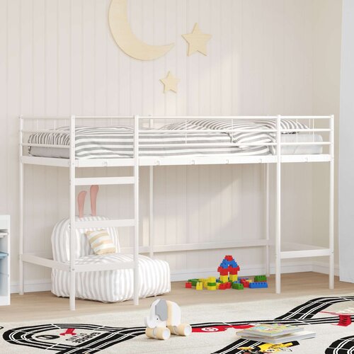  Okvir Krevet za Dječji Loft Bijelo 74,5 x 190 cm Čelik Cene