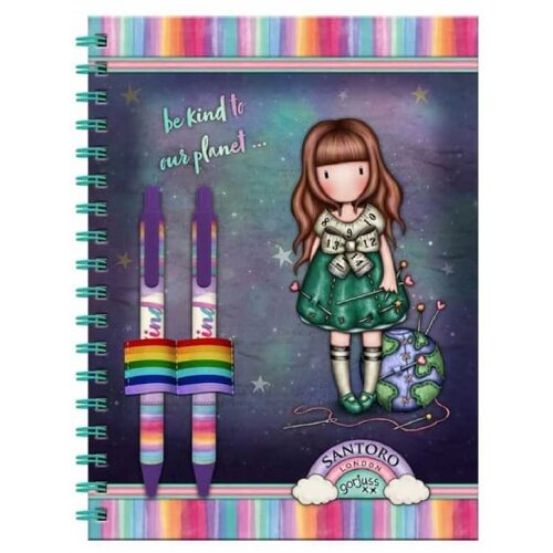 Santoro Gorjuss Be Kind - Agenda - Be Kind, To Our Planet Cene