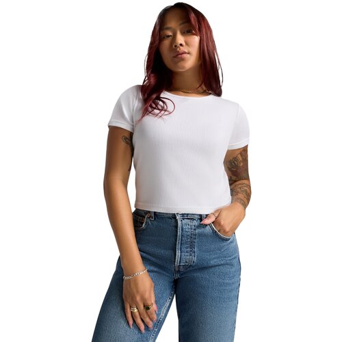 Converse ženska majica rib crop tee Slike