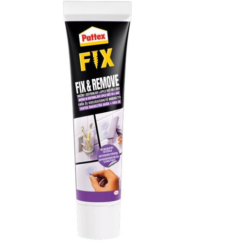  LJEPILO VI&amp;Scaron;ENAMJENSKO TUBA 44G PATTEX FIX&amp;amp;REMOVE HENKEL 3042941 BLISTER Slike