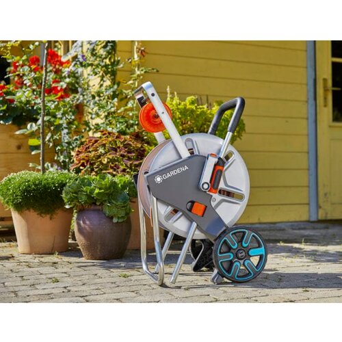 Gardena Voziček za cev AquaRoll M Easy Metal Set Slike