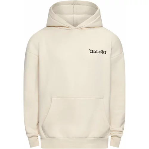 Dropsize Sweater majica 'Dropsize' crna / bijela