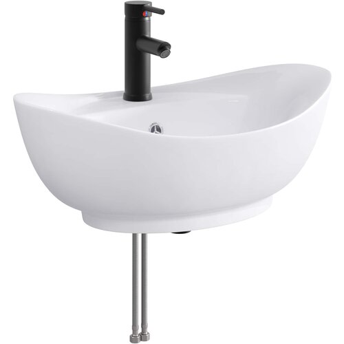  Umivaonik za kupaonicu Mat Crna 59 x 35 x 21 cm Metal Cijene