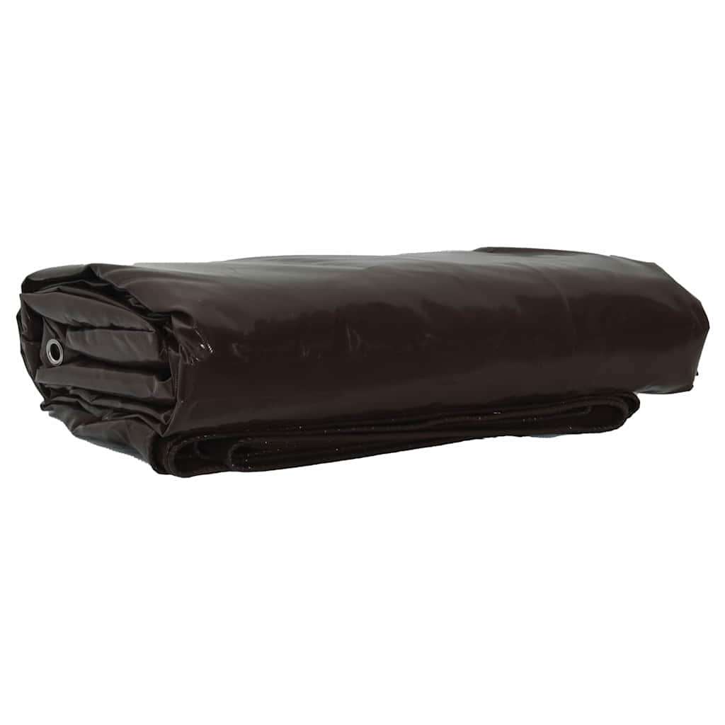 CERADA 650g / m&sup2; Smeđa 6 x 8 m Platno s PVC premazom - Smeđa 6 x 8 m with eyelets Cijene