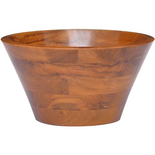 VidaXL Umivaonik od masivne tikovine &amp;Phi; 40 x 20 cm Slike