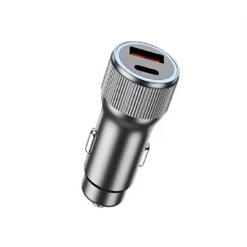 Jelico jellico avtopolnilec MQC-71 adapter usb in type c pd 42,5W 3,0 qc - srebrn Cene