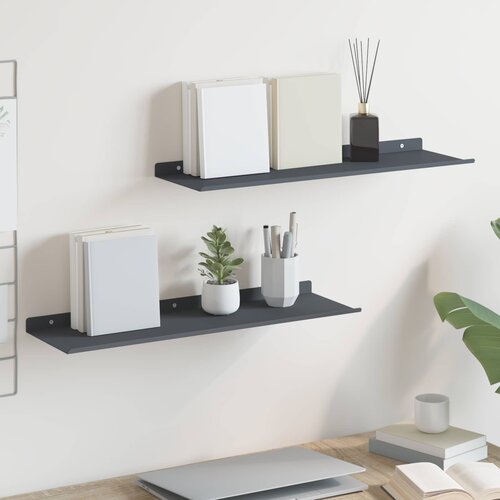  Lebdeća polica Zidne 3 pcs Čelik Slike