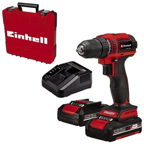 Einhell udarni brezkrtačni akumulatorski vrtalni vijačnik TE-CD 18/40 Li BL, 18 V, 4513995 Cene