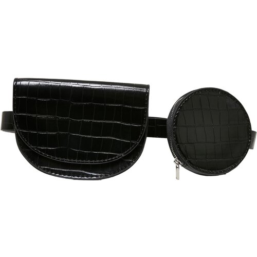 Urban Classics Accessoires Double handbag made of Croco synthetic leather Slike
