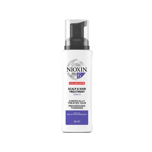 Nioxin System 6 Scalp & Hair Treatment nega lasišča za kemično obdelane lase 100 ml