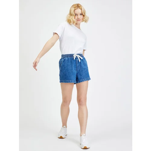 GAP Denim Shorts with Elasticated Waistband - Women