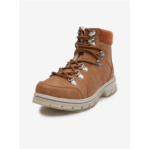 Orsay Brown Women's Winter Ankle Boots - Women's Cene