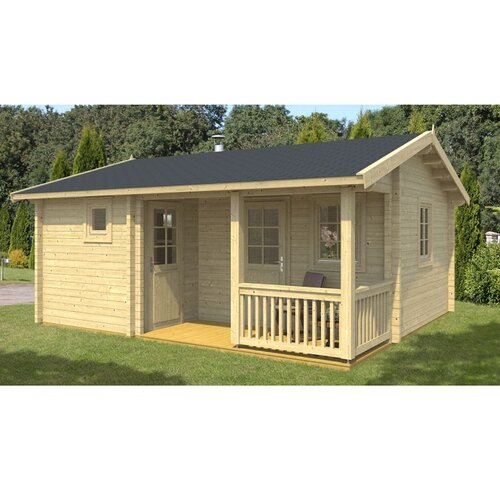 Male kuće Sauna kućica SAUNA TOMMI 500 &times; 560 cm sa &scaron;indrom Cijene