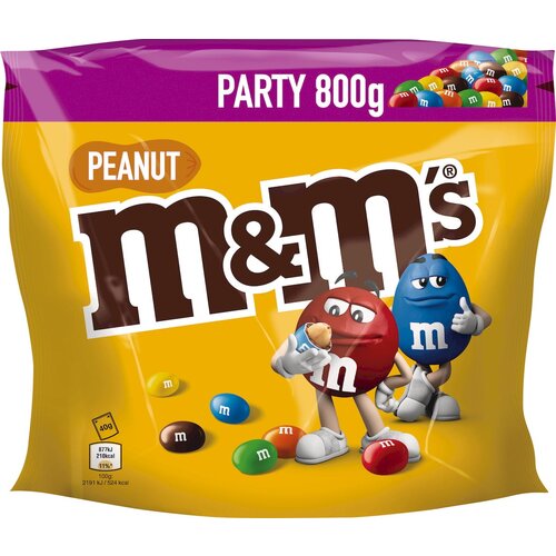 M&amp;amp;amp;M&amp;#039;s M&amp;amp;M&amp;#039;s M&amp;amp;M&amp;#039;s Peanut - 800 g Slike