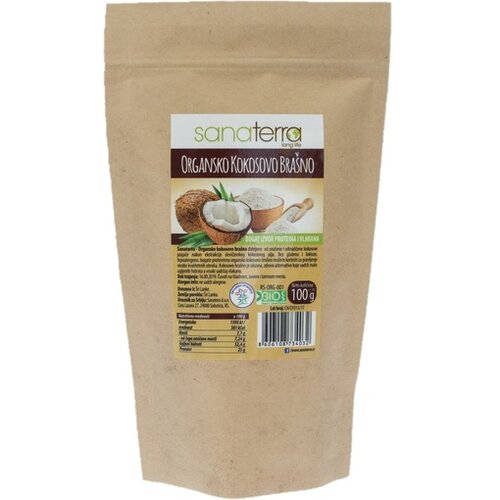 Sanaterra organsko kokosovo brašno 250gr Cene