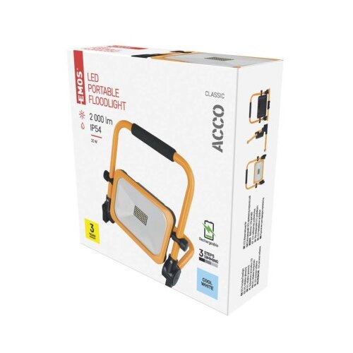  led reflektor polnilni acco 20W cw Slike