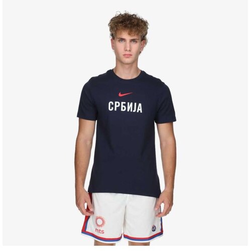 Nike S m nk tm ss cotton tee-obsidian Cene