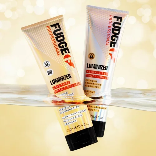 Fudge Luminizer Moisture Boost Shampoo hidratantni šampon za zaštitu boje za obojenu i oštećenu kosu 250 ml