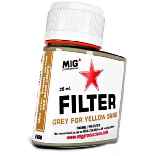 AK Interactive Grey for Yellow Sand 35ml Cene