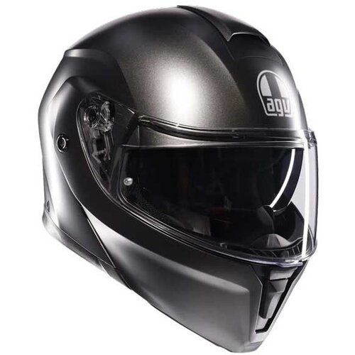Agv kaciga streetmodular mono mat-siv l Slike