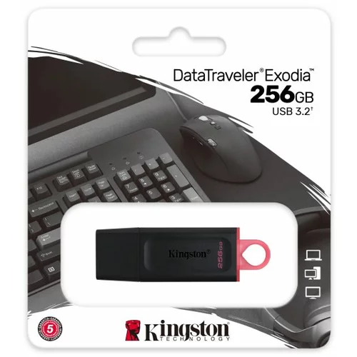 Kingston 256GB USB 3.2 Gen1 DataTraveler Exodia