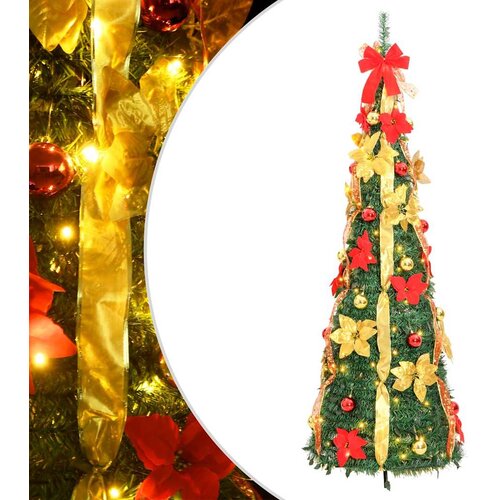  Umjetno božićno drvce 200 LED žarulja zeleno 210 cm Cijene