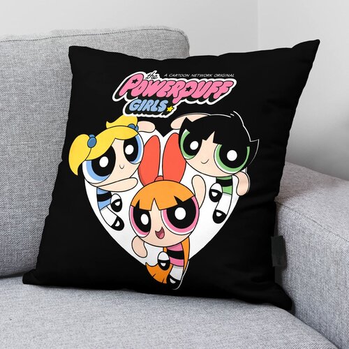  Jastučnica Powerpuff Girls Powerpuff B Crna Pisana 45 x 45 cm Slike