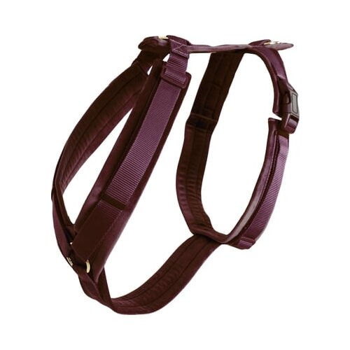 Kentucky Dogwear Pasja oprsnica "Velvet", bordo - L (38-58 cm) Cene