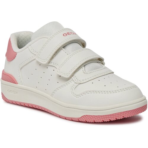 Geox Superge J Washiba Girl J45HXB 000BC C1200 S White/Coral Slike