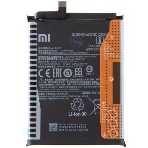 Xiaomi baterija BN57 za Poco X3 - original (s-pack) Cene