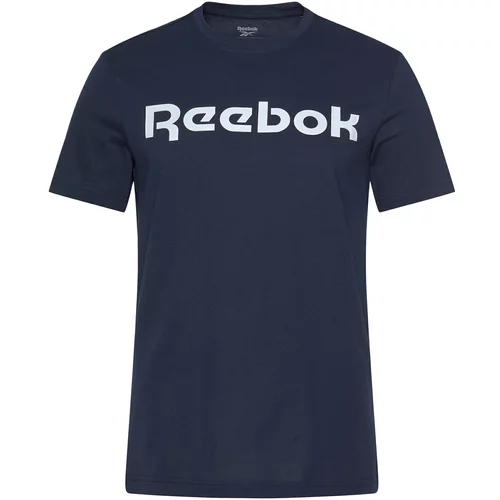 Reebok Tehnička sportska majica morsko plava / bijela