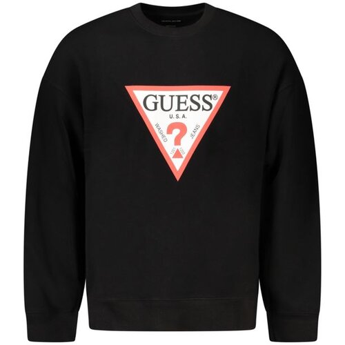 Guess JEANS Mu&scaron;ka Crna Majica bez Patentnog Zatvarača Cijene