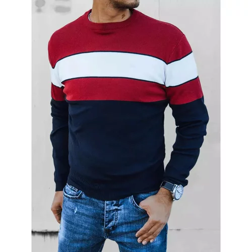 DStreet WX2046 men's navy blue sweater