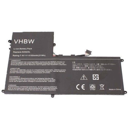 VHBW Baterija za HP Elitepad 1000 / 1000 G2, 4150 mAh Cene