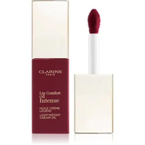 Clarins Lip Comfort Oil Intense oljast sijaj za ustnice s hranilnim učinkom odtenek 05 Intense Pink 6 ml