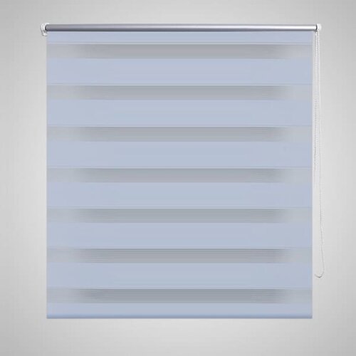 VidaXL Črtasti Zebra Rolo / Senčilo velikost 40 x 100 cm Bela barva Slike