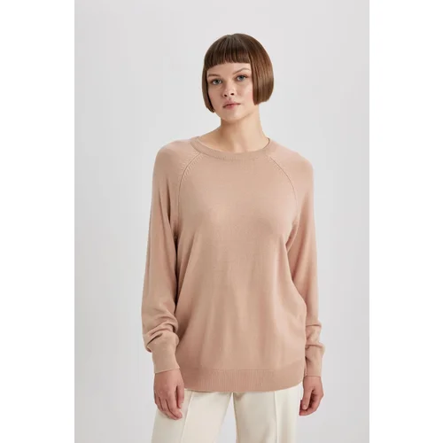 Defacto Relax Fit Crew Neck Sweater