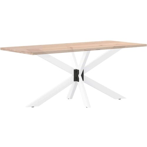  Noga blagovaonskog stola pauk oblik bijela 150x78x(72-73) cm Slike