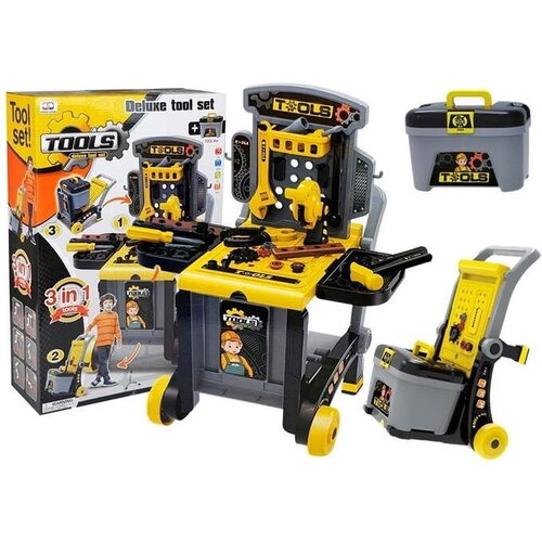 Lean_Toys LEAN TOYS prenosna delovna miza in orodje 60cm 4829 Cene