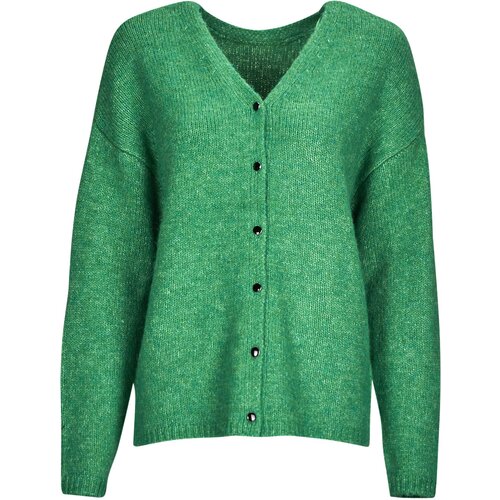 Only Telovniki &amp;amp; Jope ONLSIPA LS REVERSIBLE CARDIGAN CS KNT Zelena Slike