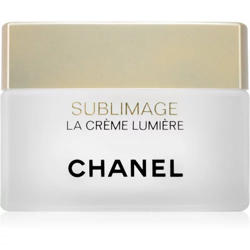 Chanel Sublimage La Crème Lumiére posvjetljujuća dnevna krema s regenerirajućim učinkom 50 g