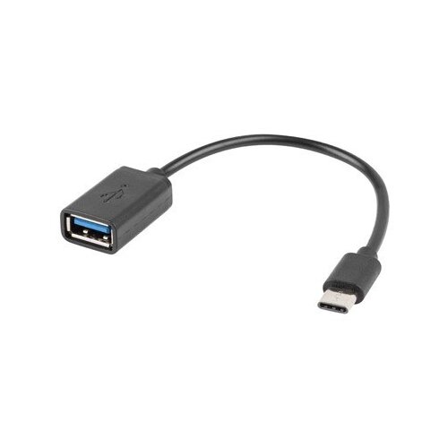 Lanberg AD-OTG-UC-01 USB cable USB 2.0 0.15 m USB A USB C Black Slike