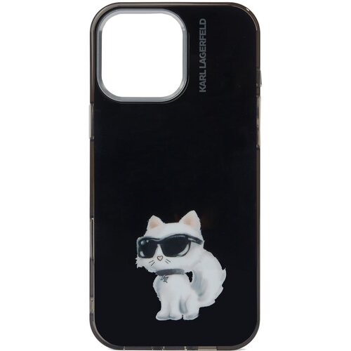 Karl Lagerfeld Etui za telefon 'iPhone 16 Pro Max' svetlo siva / črna Cene
