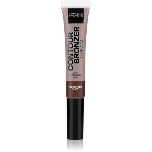 Gabriella Salvete Contour Bronzer Cream krema za konturiranje s bronzerom nijansa 03 Espresso Shot 10 ml Slike
