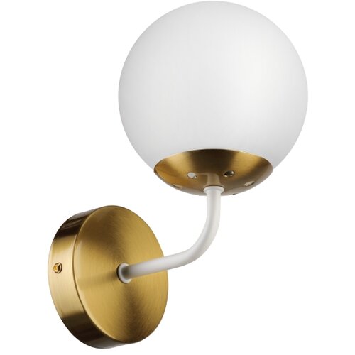  Brilagi - Zidna lampa MALIVA 1xE14/15W/230V zlatna/bela Slike
