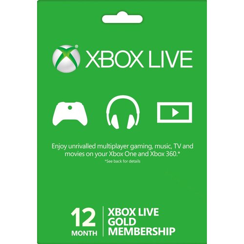 X BOX Live Gold 12 mesecev za ONE & SERIES Cene
