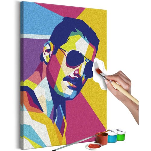  Slika za samostalno slikanje - Colourful Freddie 40x60 Cijene