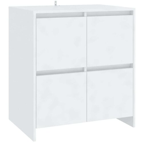 VidaXL Komode 2 kom bijele 70 x 41 x 75 cm od iverice Slike
