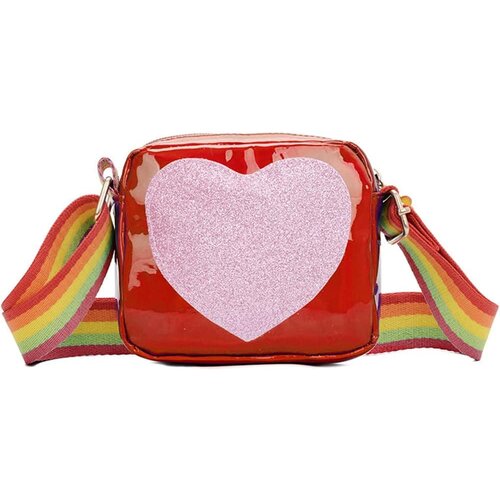 Dardanar Modna dekleta denarnica ble&amp;scaron;čice srce v obliki mavričnega ramenskega traku crossbody torba, (21166953) Slike